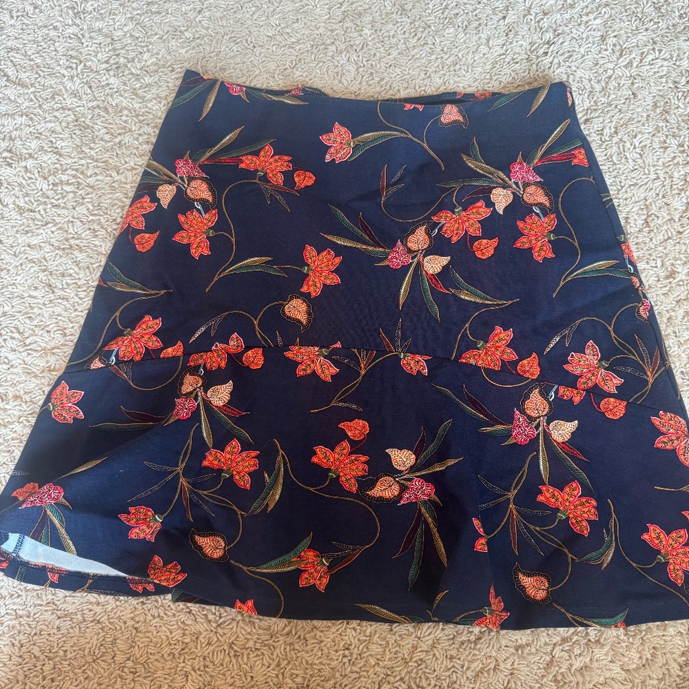 Loft Floral Skirt